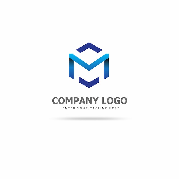 Modern M Logo Design Template