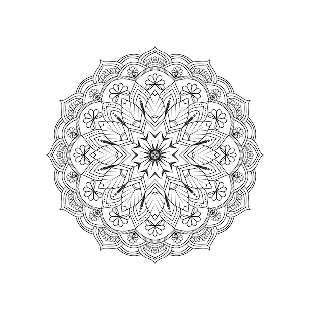 Modern Mandala Design vector art