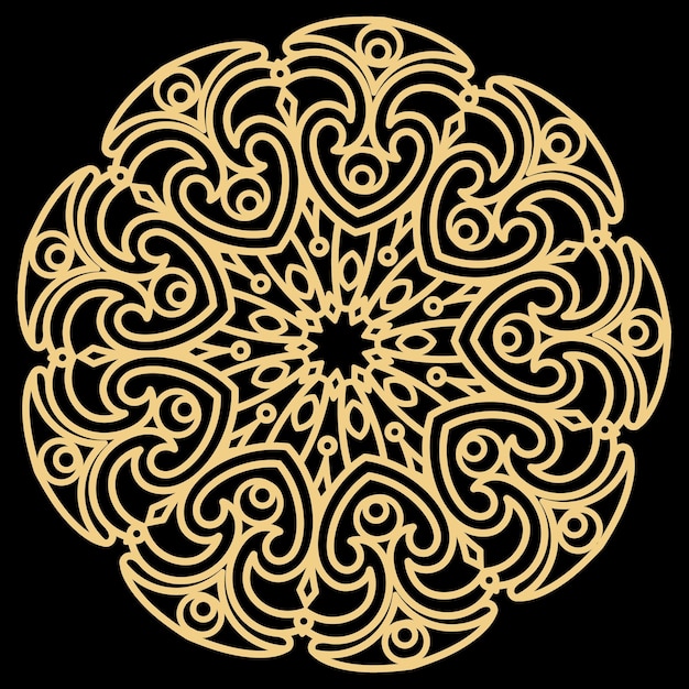 Modern Mandala Design Vector Very nice