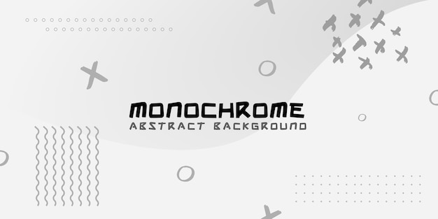 Modern minimal monochorme background with smooth wave