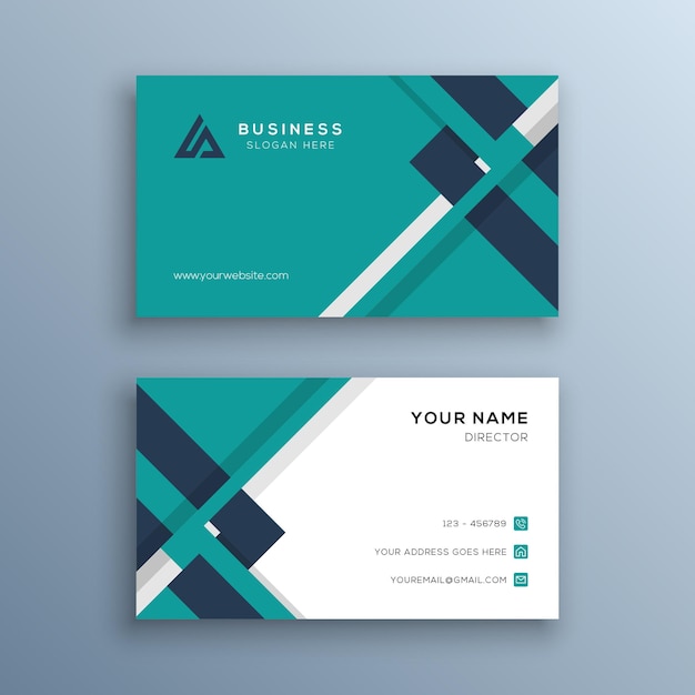 Modern Minimalist Business Card Template