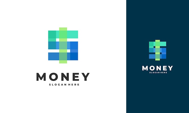 Modern Money Logo designs template vector, Finance logo designs vector, Logo symbol icon