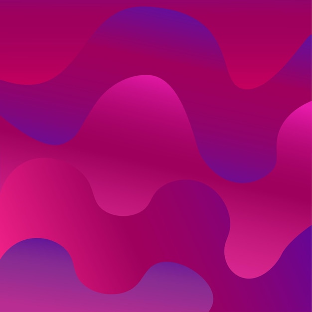 Modern neon abstract vector background pink purple futuristic waves vector web banner template