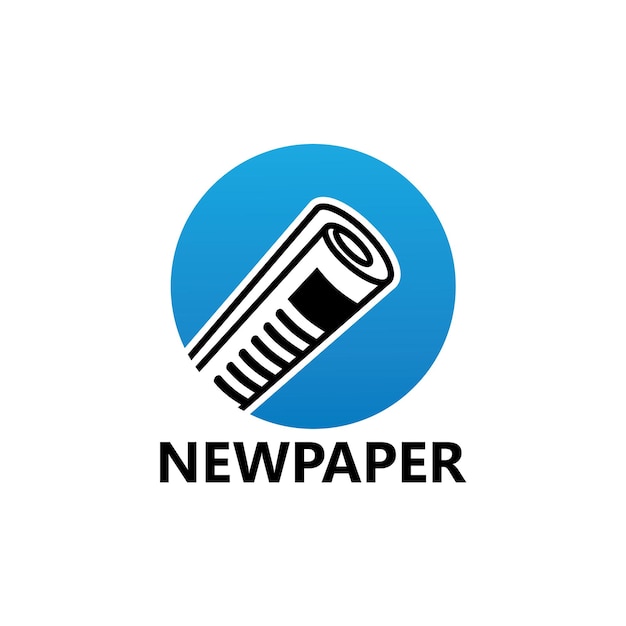 Modern Newspaper Logo Template Design