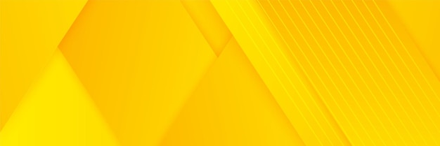 Modern orange yellow banner geometric shapes corporate abstract technology background Vector abstract graphic design banner pattern presentation background web template