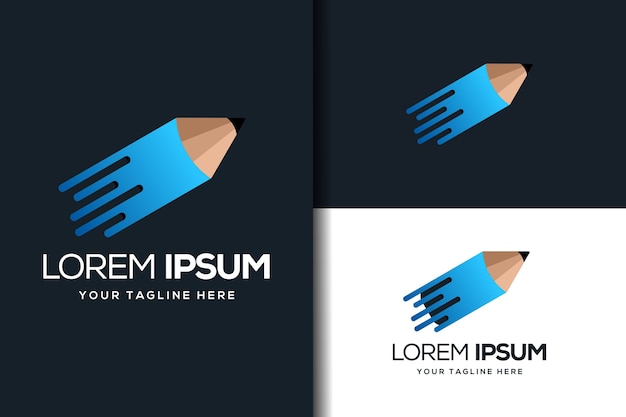 Modern Pencil logo design