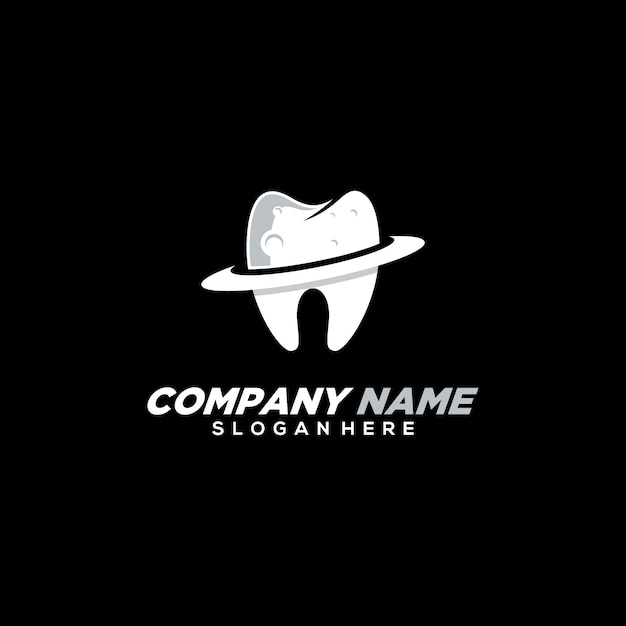 MODERN PLANET DENTAL LOGO TEMPLATE