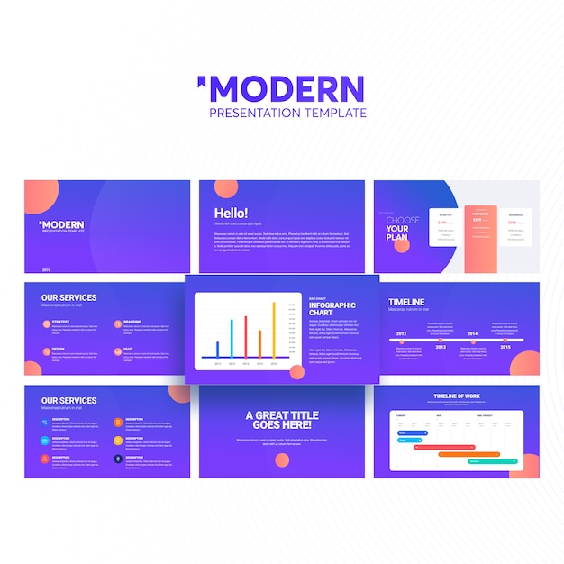 Modern Presentation Template