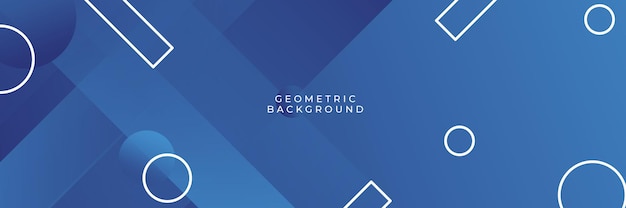 Modern professional blue vector Abstract Technology business background with lines and geometric shapes. Blue background with modern tech concept