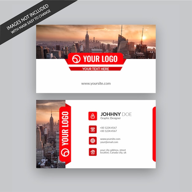 Modern professional business card