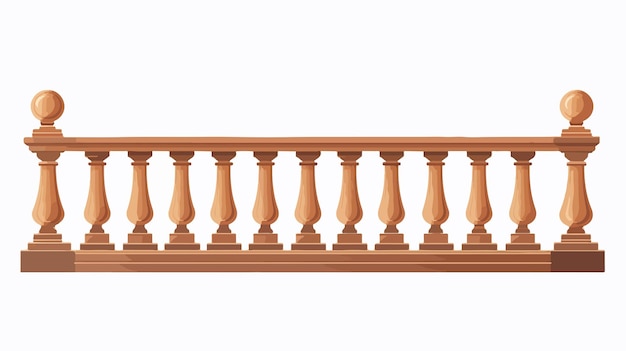 Vector modern railing vector on white background wallpaper