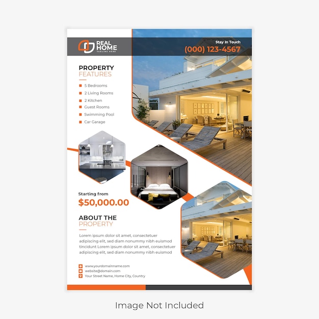 Modern Real Estate Flyer Template