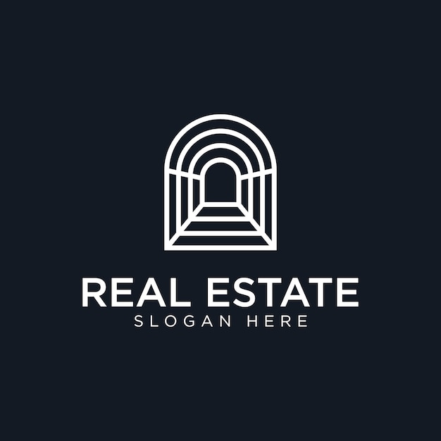 modern real estate logo design premium 