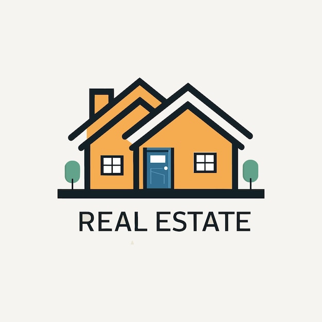 Modern real estate logo