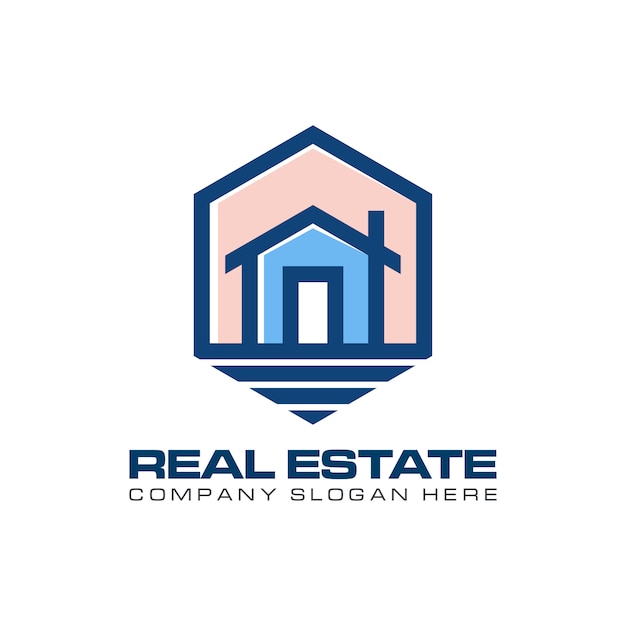 Modern Real Estate With Hexogen Logo 