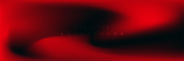 Modern red burn banner gradient background design