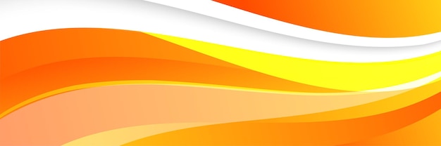 Modern red orange banner background