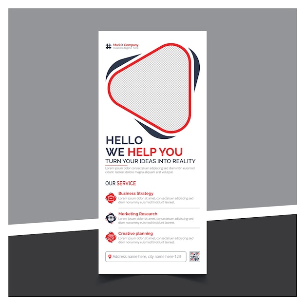 Modern roll up banners