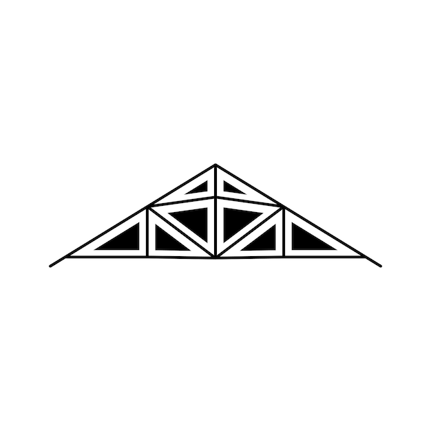 Modern roof logo