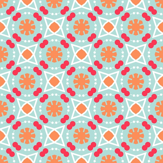 Modern seamless ornament. Abstract pattern shape design ready for print