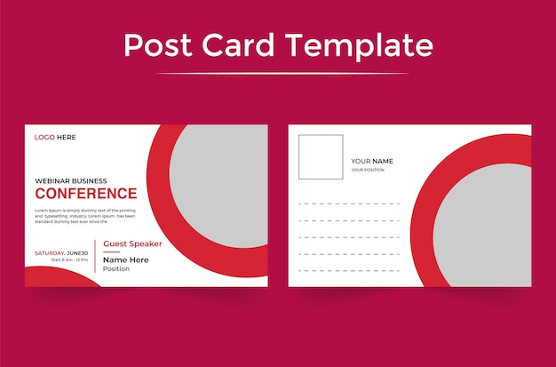 Modern and Simple Business EDDM Postcard or Postcard Template