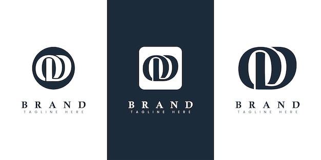 Modern and simple Letter OD Logo suitable for any business with OD or DO initials