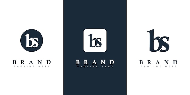 Modern and simple Lowercase BS Letter Logo suitable for any business with BS or SB initials