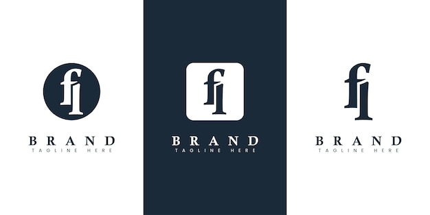 Modern and simple Lowercase FL Letter Logo suitable for any business with FL or LF initials