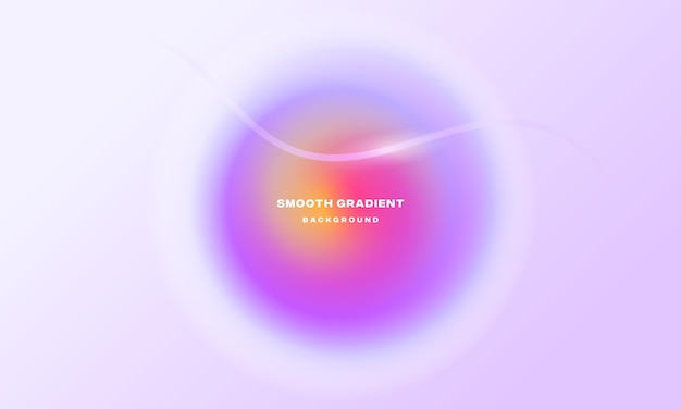 Modern Smooth Blend background Blurry abstract background Colorful gradient background Design template