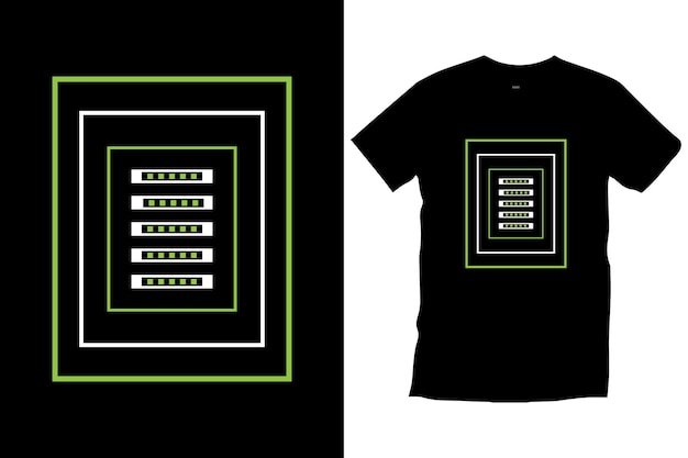 Modern Square Art Trendy T shirt Design Vector. For prints, art, illustration, template.