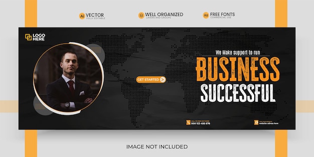 Modern and stylish social media post banner template