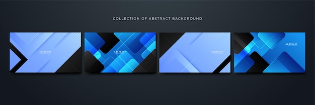 Modern Technology Blue Colorful abstract Design Background