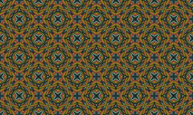 modern traditional ethnic background seamless pattern