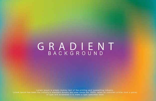 modern trendy gradient background with catchy color