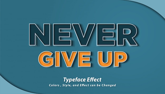 Modern Typeface Text Effect