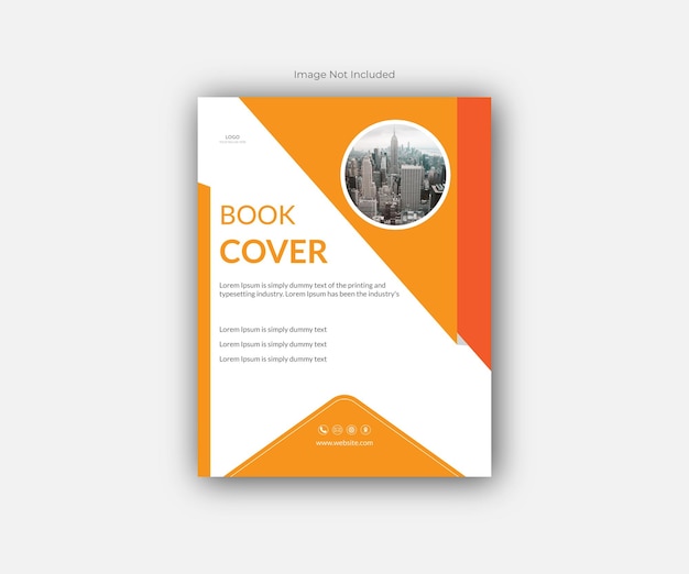 Vector modern and unique cover design template