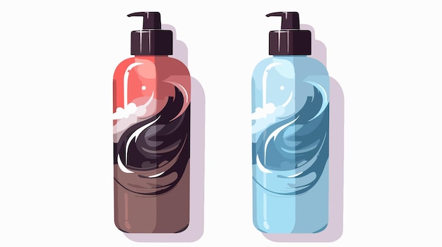 Vector modern vector style conditioner illustration