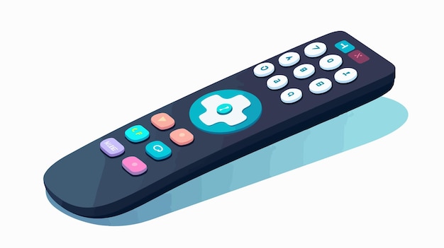 Modern Vector Style Remote Controller