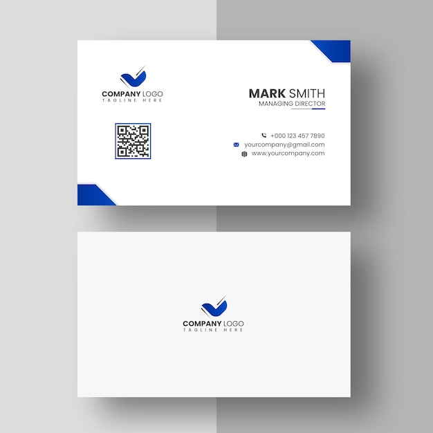 Modern visiting card design