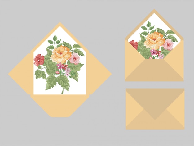 modern wedding invitation envelope templates