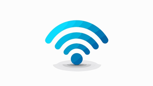 Modern Wifi Icon Vector Illustration