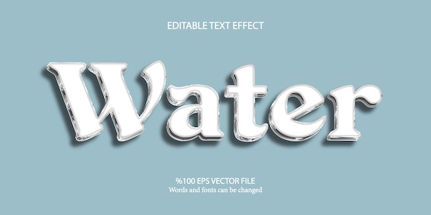 Modest but quite elegant editable text effect