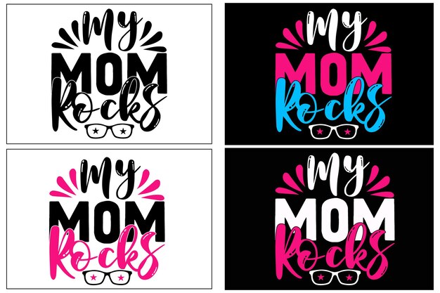 Vector mom t shirt bundle or mothers day t shirt bundle