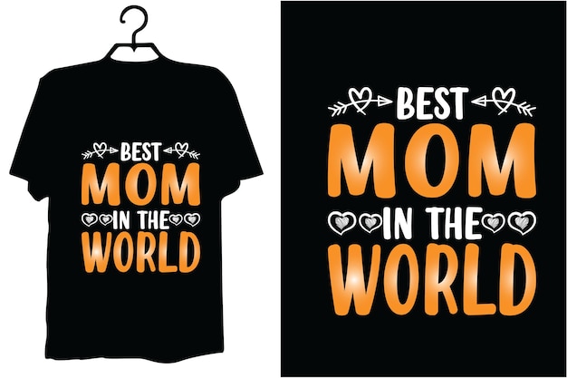 Mom t shirt design vector