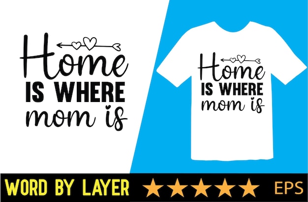 Mom vector t-shirt design