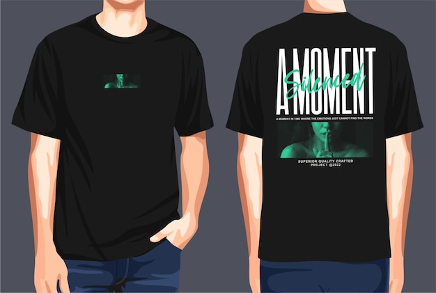 A Moment Graphic Tshirts