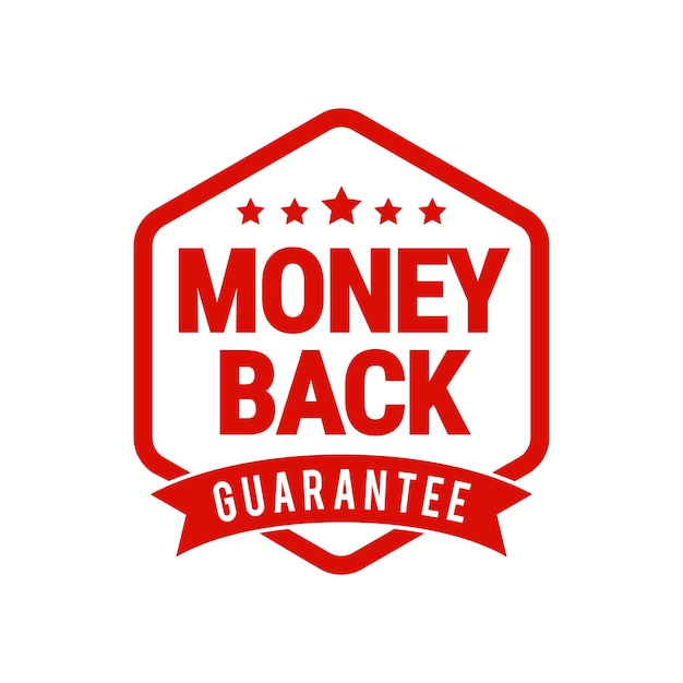 money back guarantee grunge rubber stamp. vector illustration.