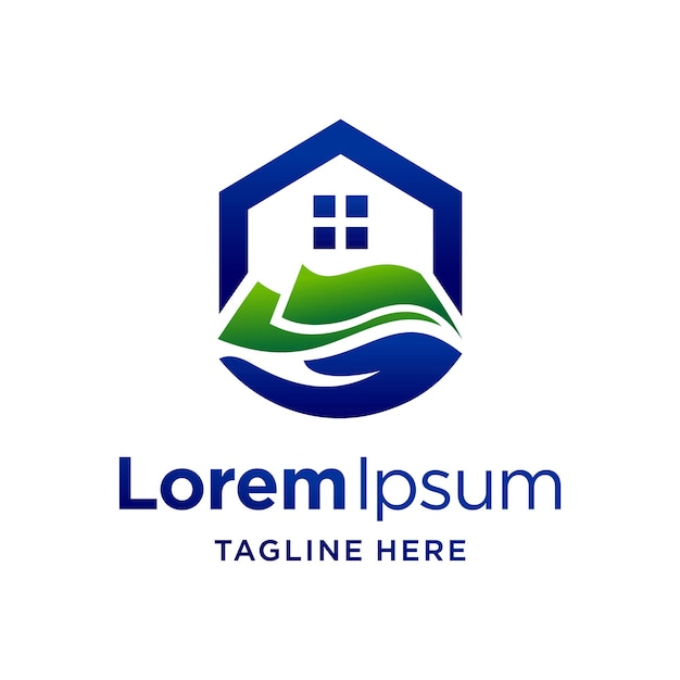 money loan logo with home concept