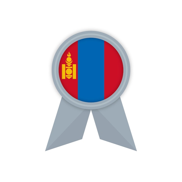 Mongolia national emblems vector