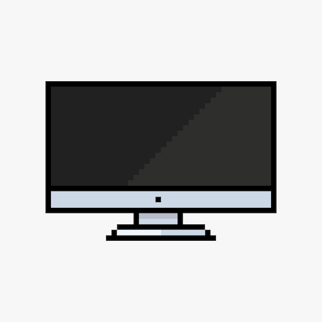 Monitor pixel art